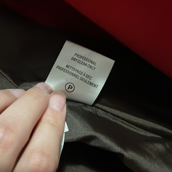 Red Calvin Klein Peacoat - Picture 6 of 6